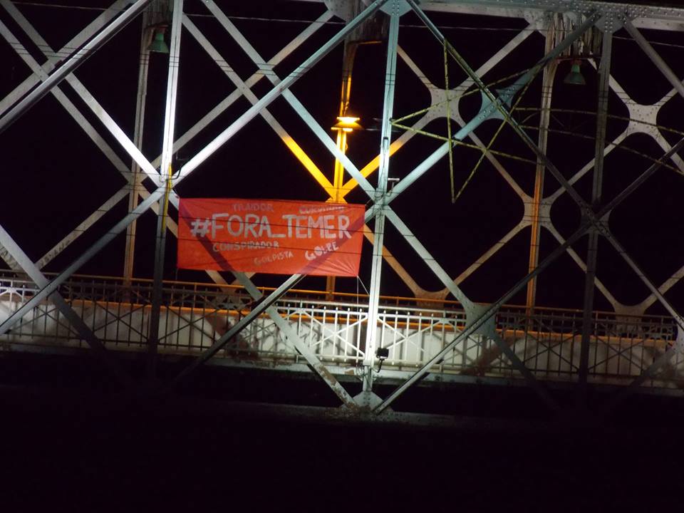 Movimento “Esquerda Riomafra” realiza manifestação (1)