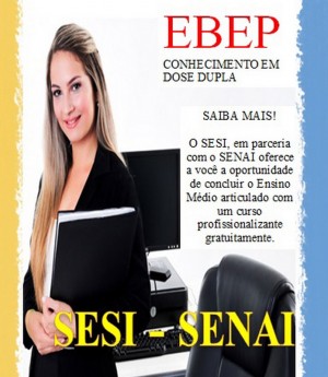 Sesi e Senai de Mafra desenvolvem educação básica com ensino profissionalizante