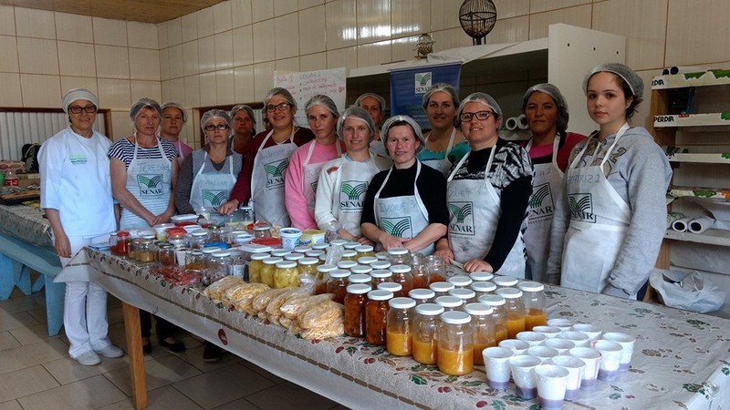 Alimentos saudáveis produzidos com qualidade é tema de treinamento em Itaiópolis