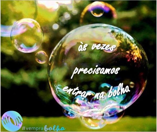 O que você faria se fosse convidado a entrar em uma bolha