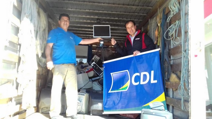 Recicla CDL coletou cerca de uma tonelada em Itaiópolis