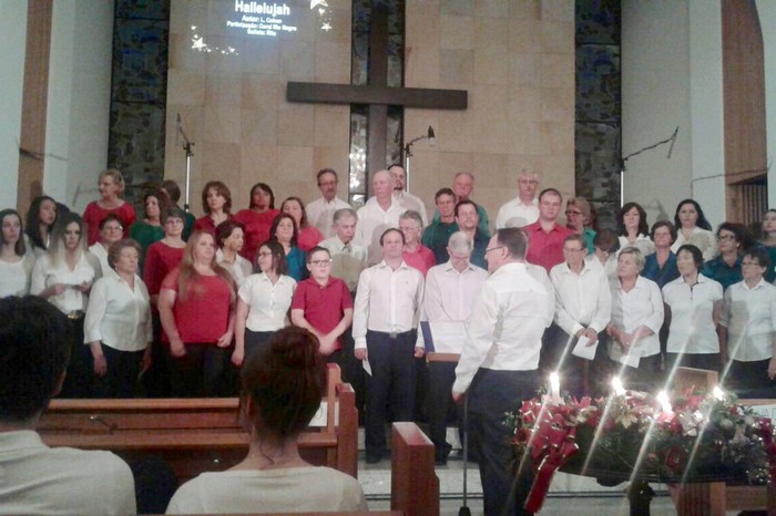 A cantata destacou a mensagem do nascimento de Jesus Cristo que expressou o amor de Deus com o propósito de trazer salvação para a humanidade.