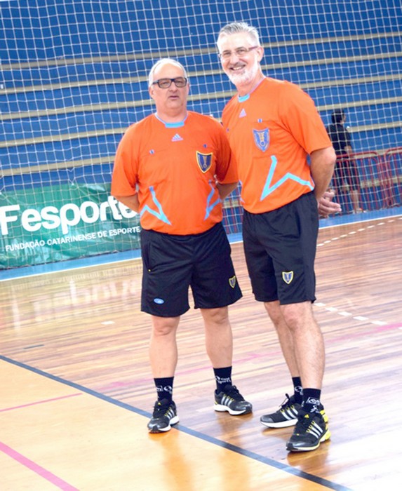 Marcelo Scharf (E) e Miguel Dittrich (D): o segredo do sucesso é o bom entrosamento - (Foto: Heron Queiroz)