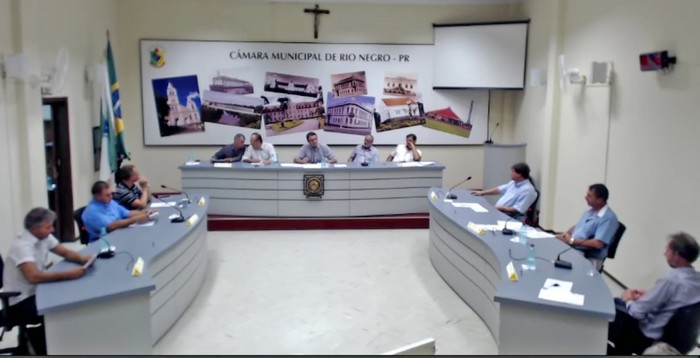 Primeira sessão ordinária da Câmara de Vereadores de Rio Negro foi palanque do executivo