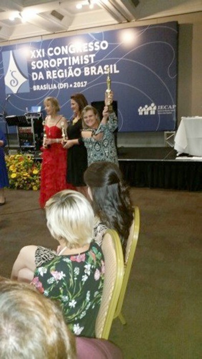 Soroptimistas de Rio Negro participam de congresso em Brasília