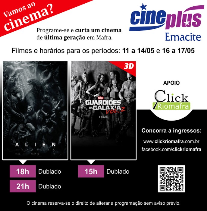 Assista Guardiões da Galáxia no Cineplus Emacite