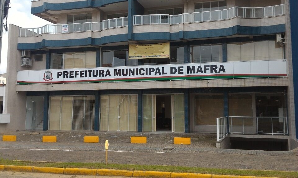 Prefeitura de Mafra atenderá em novo local a partir de segunda-feira, 29