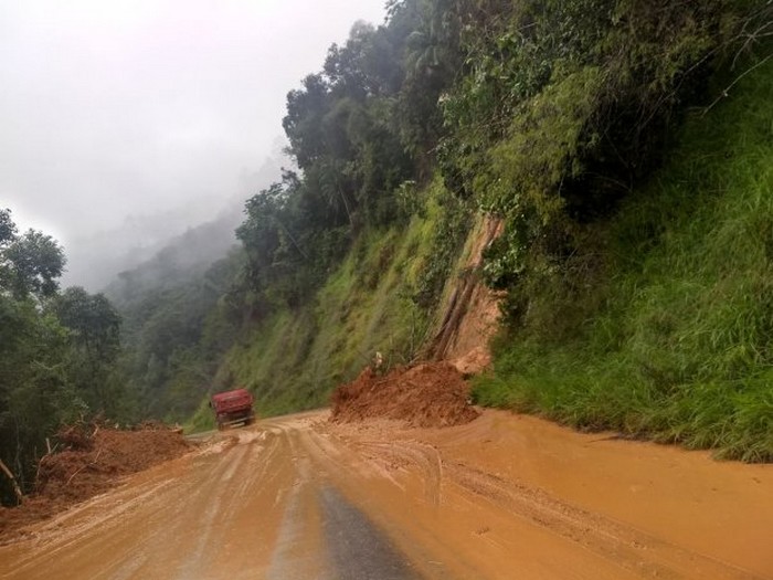 SC-108, entre São João Batista e Major Gercino. Foto: PMRv/SC