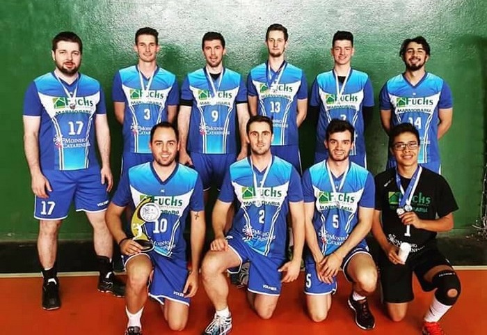 Equipe de Rio Negro é vice-campeã na 2ª Copa de Voleibol Solidário em Canoinhas