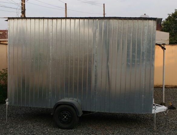 Trailer Carrinho De Lanche Food Truck Semi Novo Usado