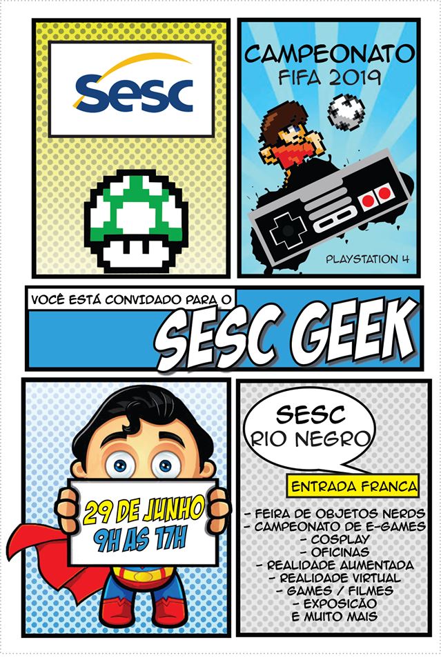 Sesc-SC - Na mídia: Cosplayers convidam para o Sesc Geek em