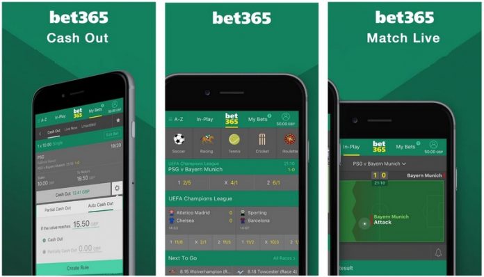 aumento de aposta bet365