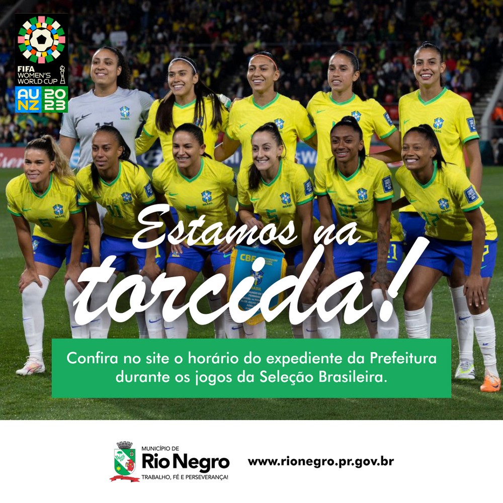 Copa do Mundo Feminina: Prefeitura altera horário de expediente nesta  quarta-feira